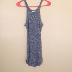 Grey fitted dress